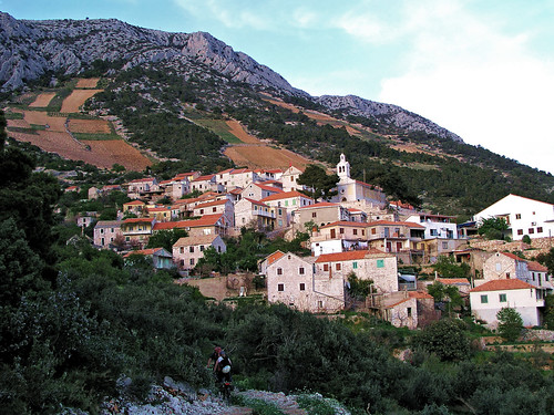 croatia hrvatska dalmatia hvar svetanedjelja svetanedilja village evening travel landscape