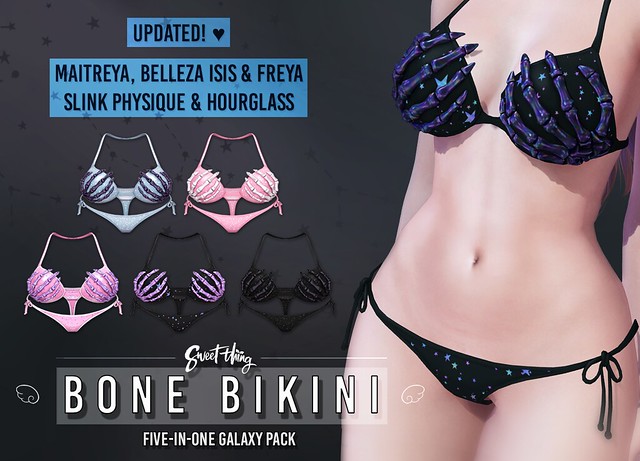 Bone Bikini Galaxy Pack by Sweet Thing