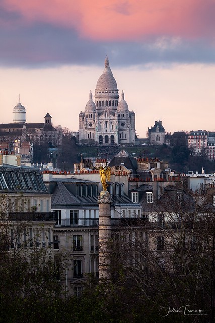 Place du Châtelet & Basilique du Sacré-Coeur de Montmartre, Paris