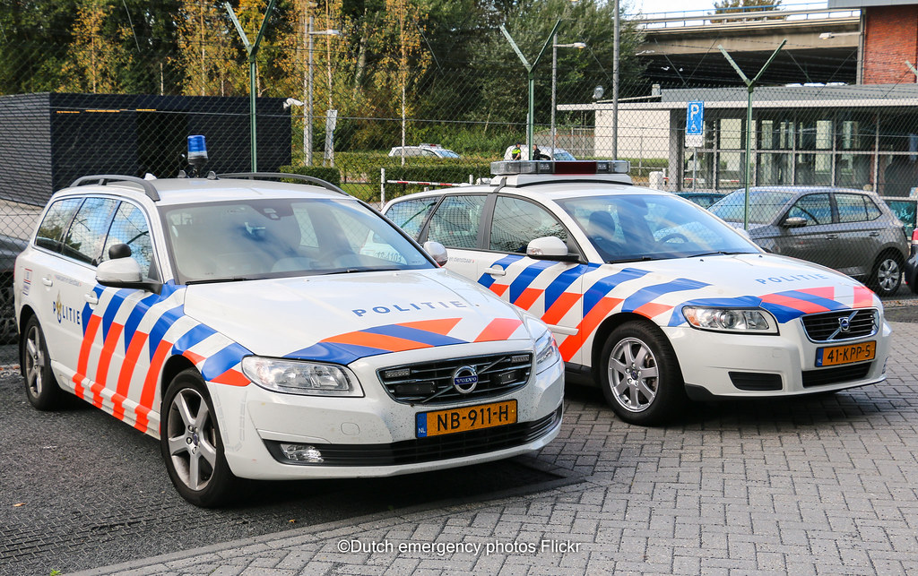 Dutch police Volvo's