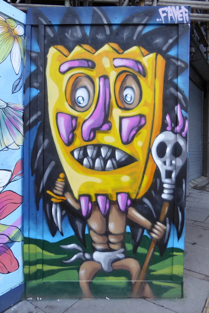 Faver graffiti, Shoreditch