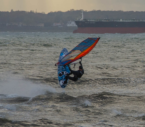 windsurfing windsurfer people sport storm öresund hittarp skåne sweden denmark