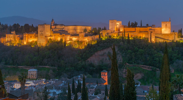 Sunset - Alhambra