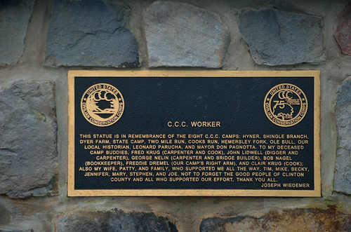 CCC Monument Inscription | by msembeck