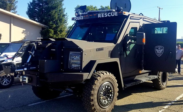 Manteca Police S.W.A.T. truck