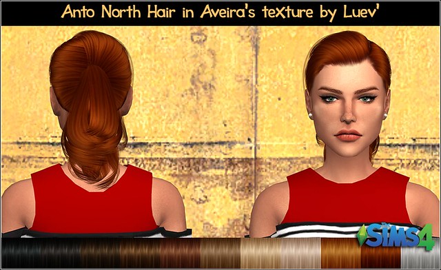Anto North Hair # Aveira textures
