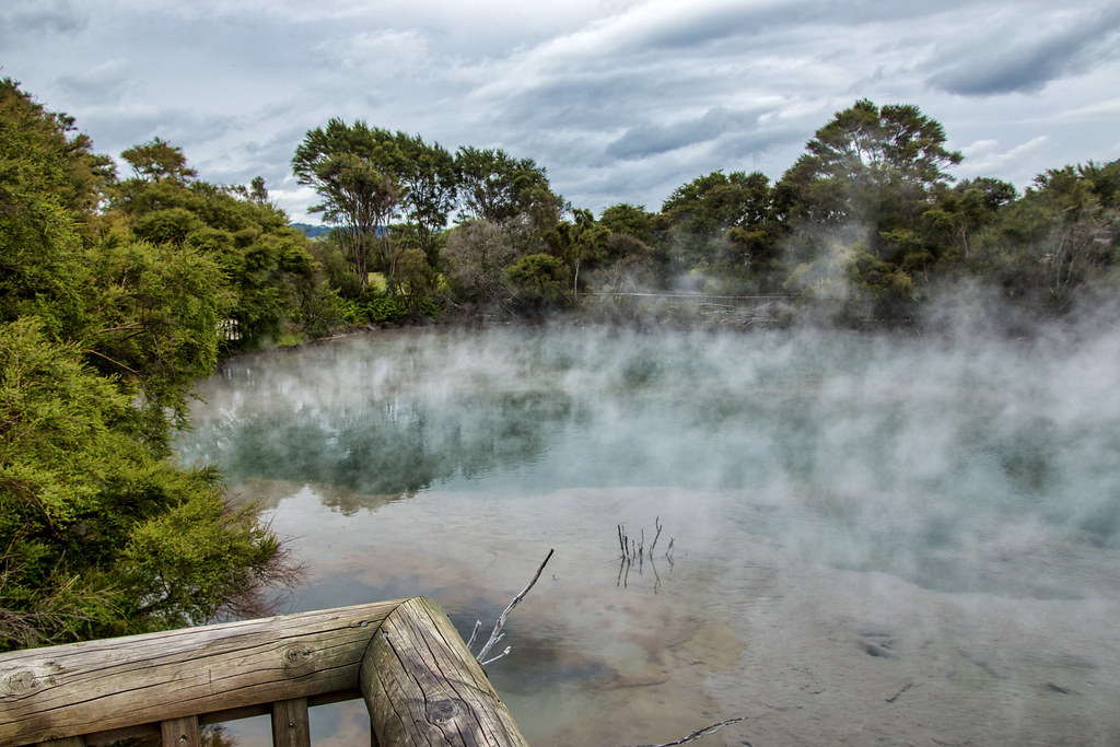 Geothermal activity at Kuirau Park, Rotorua, NZ | Rotorua is… | Flickr