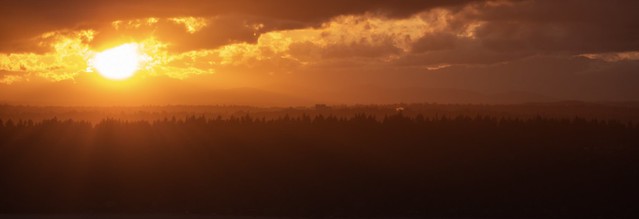 Sunset from Bellevue, WA