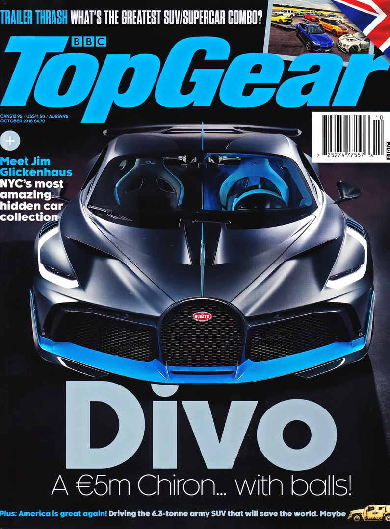 Image of BBC Top Gear UK - 2018-10 - cover