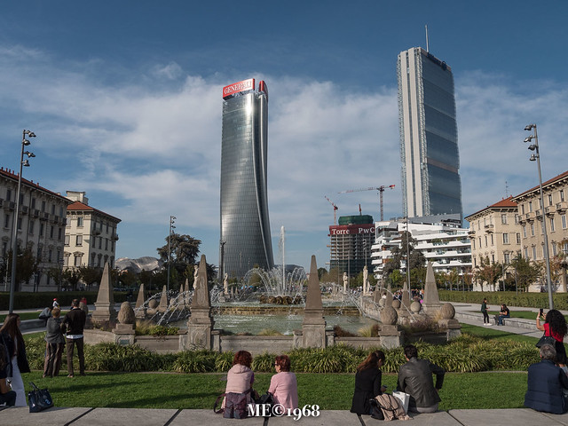 Milano - City Life - Fontana delle quattro stagioni