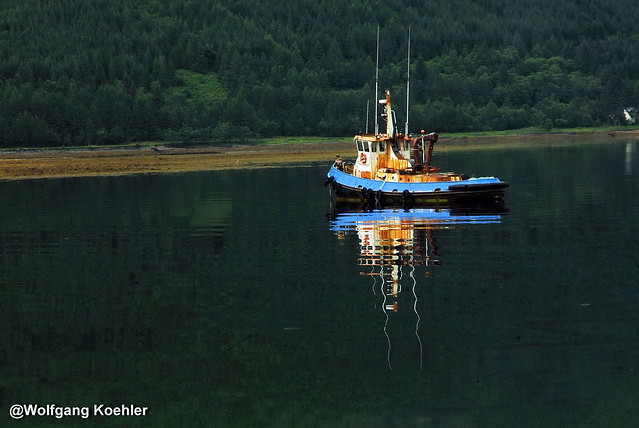Trawler, Bay of Torridon, Scotland
