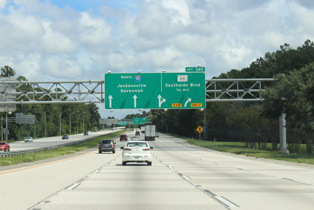 Florida I95 NB Exit 340 .75 mile.jpg | Interstate 95 NB, Jac… | Flickr I 95 Or I 75 To Florida