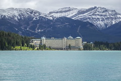Lake Louise and hotel in Canada-15 6-12-18