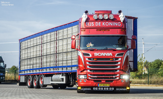 Scania Streamline R520 V8 - Tijs de Koning.