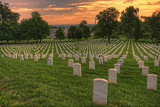 Arlington National Cemetery sunrise