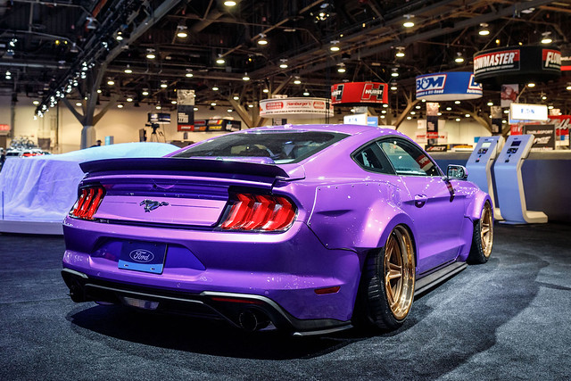 Tjin Edition Ford Mustang on Forgeline NT3C Concave Wheels