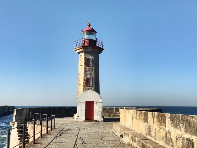 Lighthouse Felgueiras, Porto Portugal, Nov-18