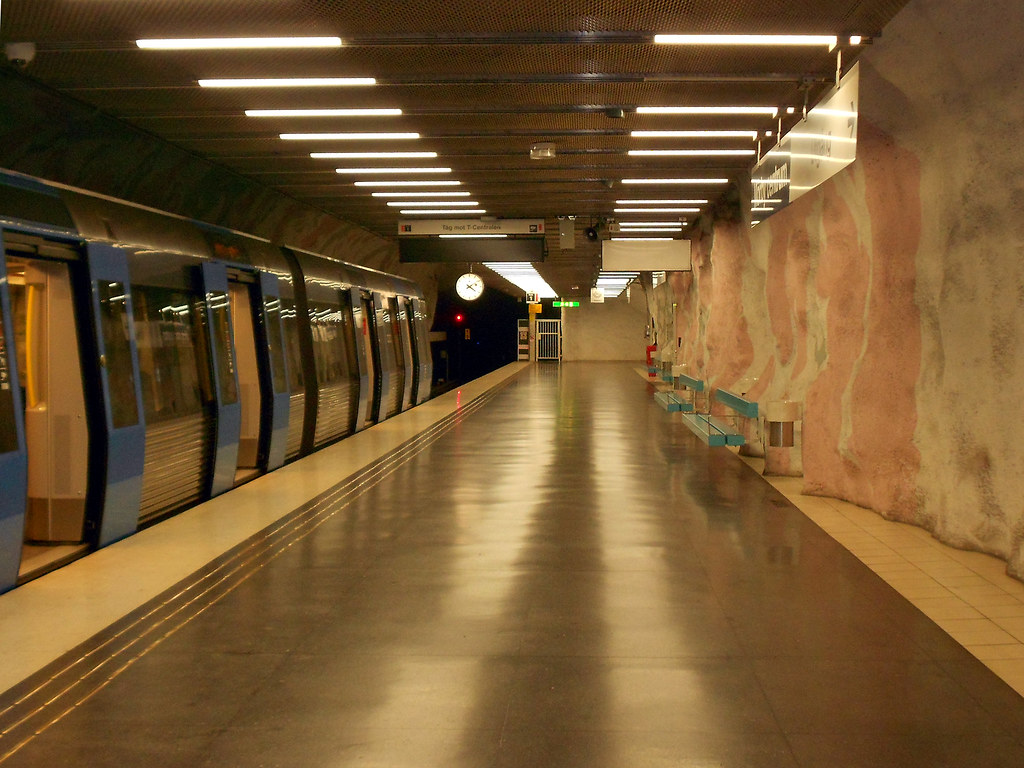Метро Стокгольма. Станция 
