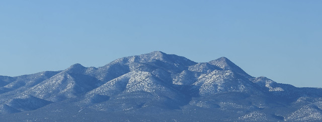 Snow on Placer Mountain