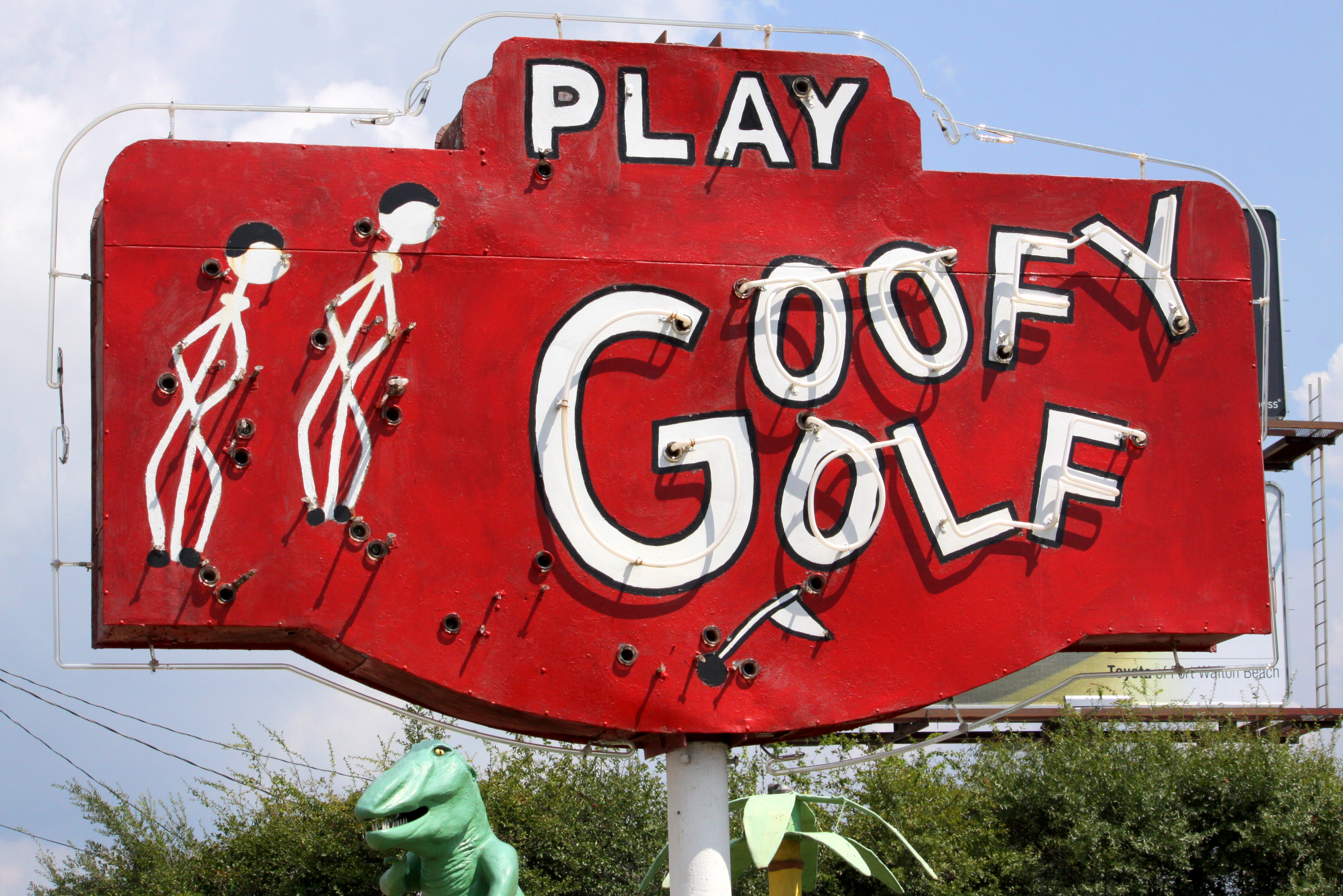 Goofy Golf - 401 Eglin Parkway NE, Fort Walton Beach, Florida U.S.A. - September 18, 2017