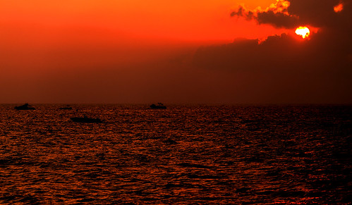sun sunset boat sea kizilot cloud water 6d 150600c sigma canon
