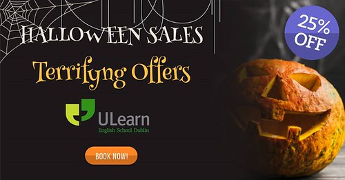 A very ghoulish 25% course discount in October ????