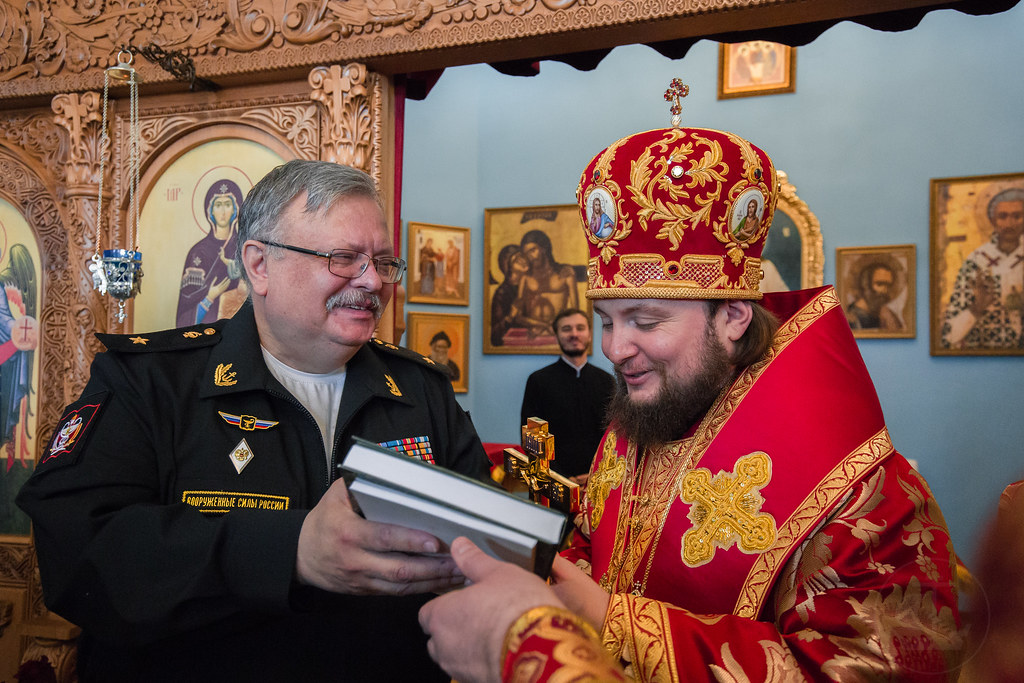 6 октября 2018, Литургия в Военно-медицинской Академии.  / 6 October 2018, Liturgy in the S.M. Kirov Military Medical Academy.