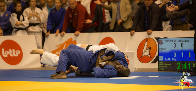 Sebastiaan Goossens (JC Koersel) vs Sidy Sarr (JC Judo Kodokan Valca)