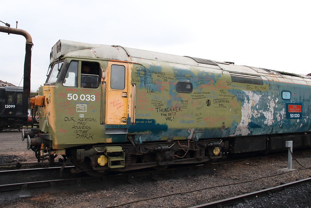 50033 Severn Valley Railway Class 50 Jubilee Gala