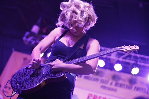 Samantha Fish headlines Day 1 of Crescent City Blues & BBQ Fest - 10.12.18. Photo by Michele Goldfarb.