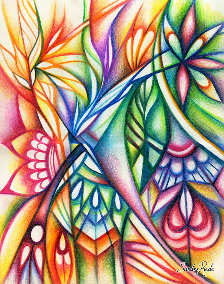 As S1 Colored Pencils On Paper Lápices De Colores Sobre P Flickr