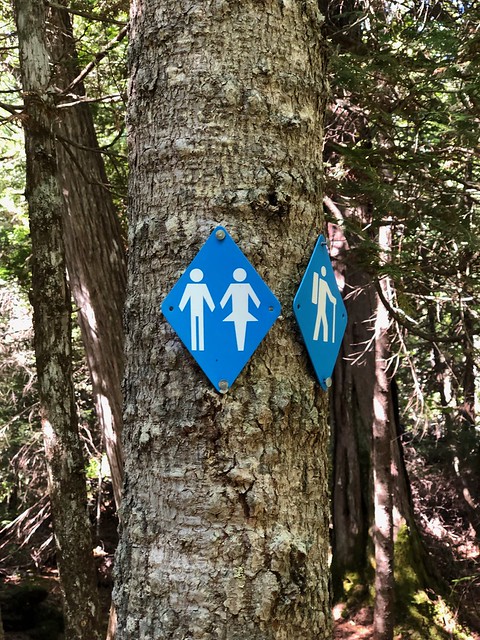 Lake Superior Park Sand river washroom sign
