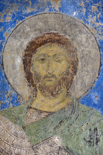 georgia shidakartli kintsvisi monastery saintnicholas fresco