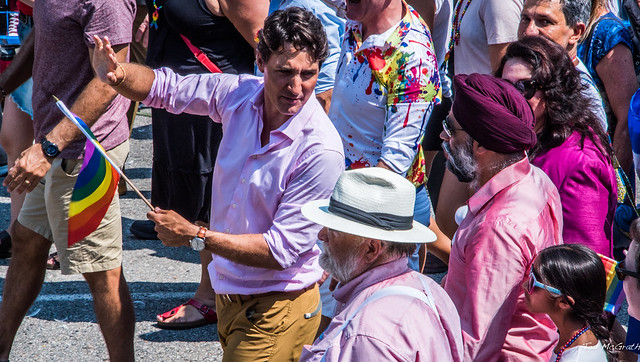 2018 - Vancouver - Pride Parade - 3 of 9 - The Prime Minister Marches