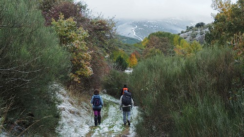 teleno molinaferrera maragatería astorga senderismo sendeirismo otoño outono león nieve montaña