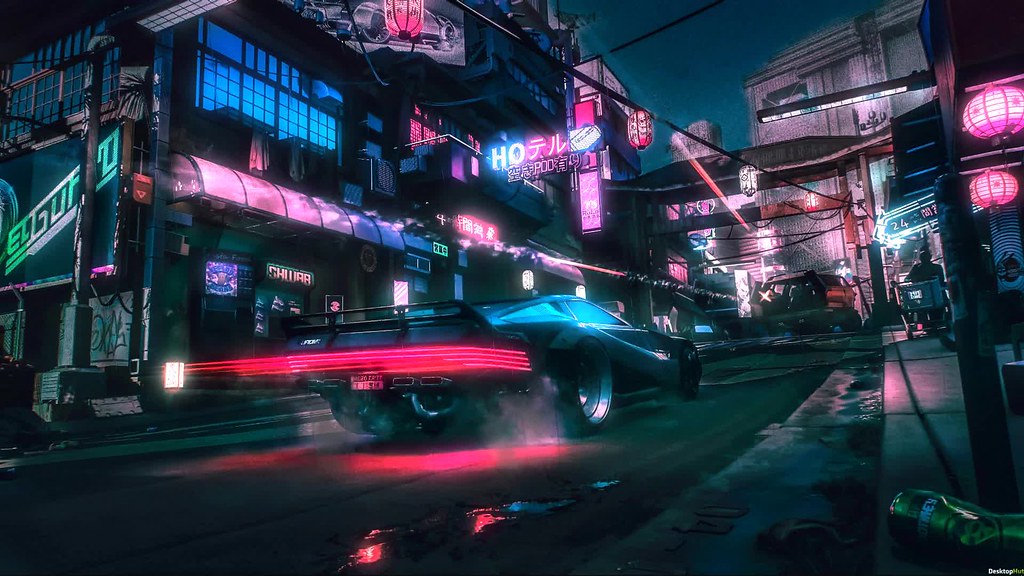Cyberpunk Neon Car Live Wallpaper - a photo on Flickriver