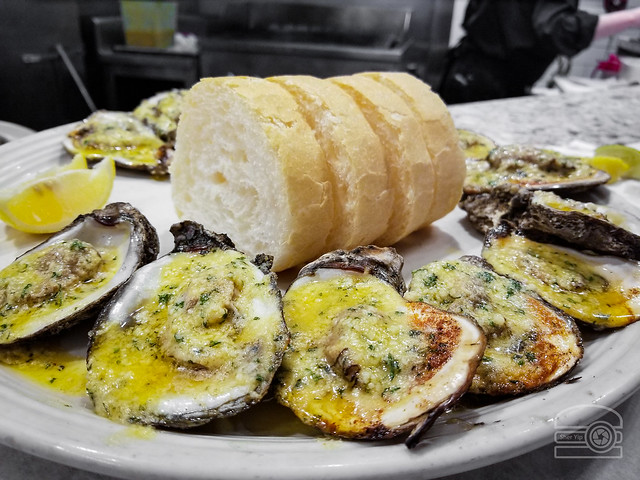 Char Grilled Oysters - Desire Oyster Bar