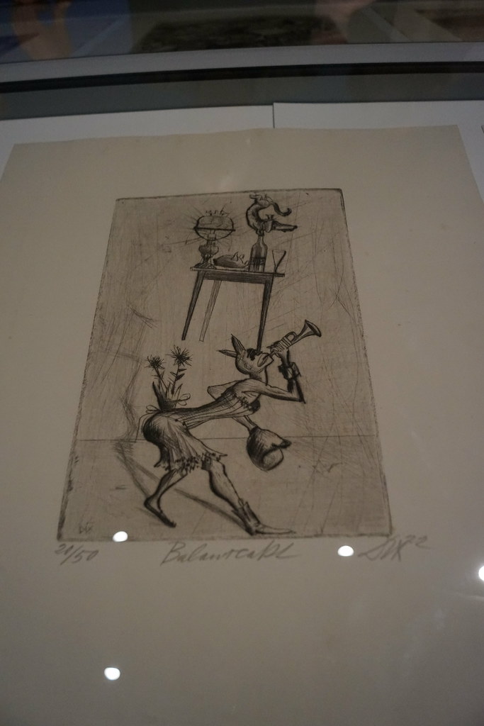 Balancing Act, Circus 1922, Otto Dix 1891-1969, George Economou Collection, Tate Modern, Bankside, London