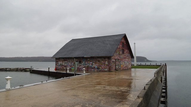 Anderson's Dock In The Rain