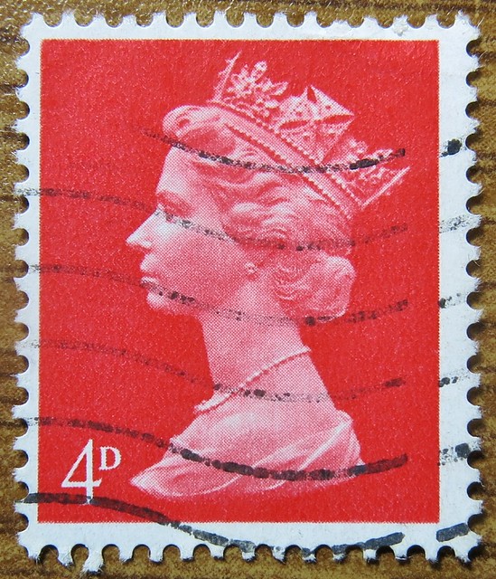 Great Britain Stamp: Queen Elizabeth II (c.1969) - a photo on Flickriver