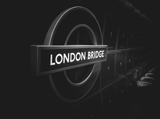 London Bridge Tube by Simon Hadleigh-Sparks