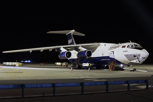 4K-AZ40 Silkway Airlines IL-76TD. Doncaster 04/10/2018 | by Tu154Dave