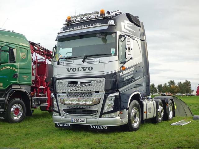 Volvo 540 FH4 S40 DKB D.K.Barnsley And Sons Truckfest North West 2018 Cheshire UK