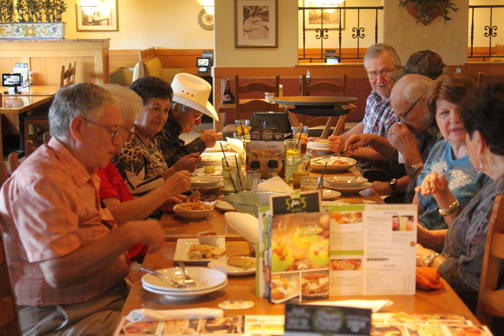 Class of 61 October Lunch at Olive Garden