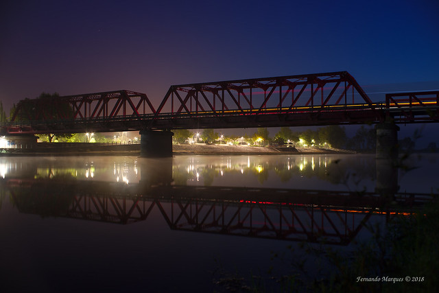 Night in Sorraia River