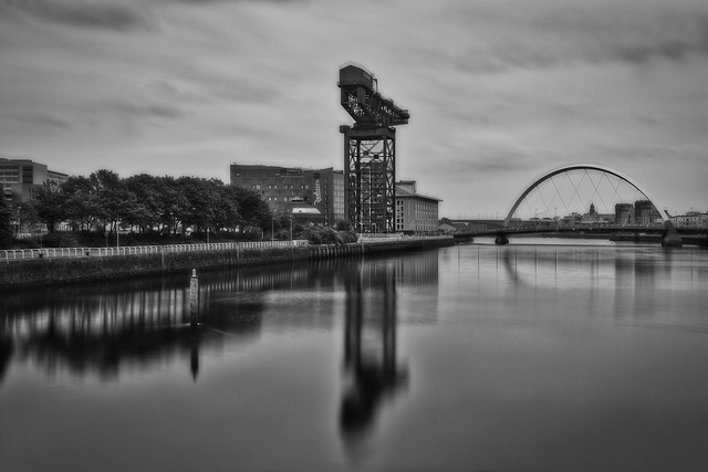 Harbor Crane at the River Clyde