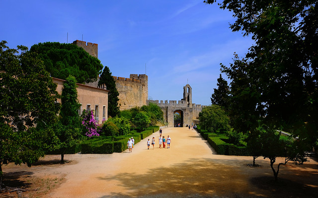 On the grounds of the Convent of Christ in Tomar
