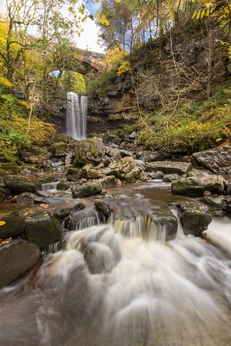 2018 ashgillwaterfall autumn cumbria october waterfall longexposure water