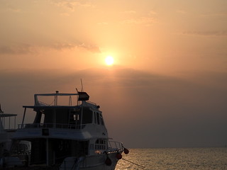 September sunrise over the Red Sea