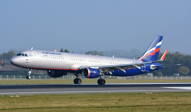 Brussels 2018 (4)  VP-BKZ A321----Aeroflot